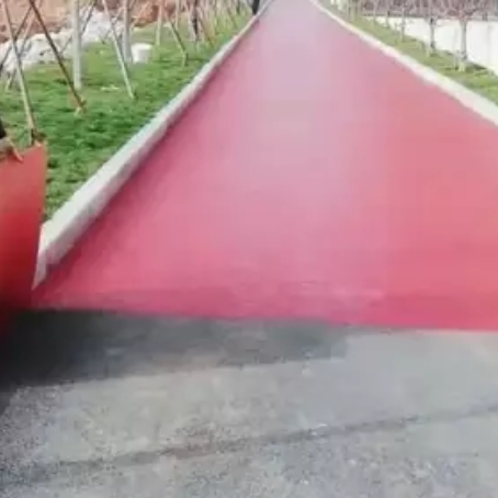 甘孜​ 彩色路面喷涂翻新是一种低成本